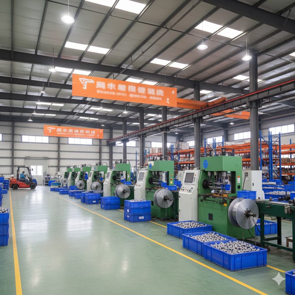 Modern manufacturing facility