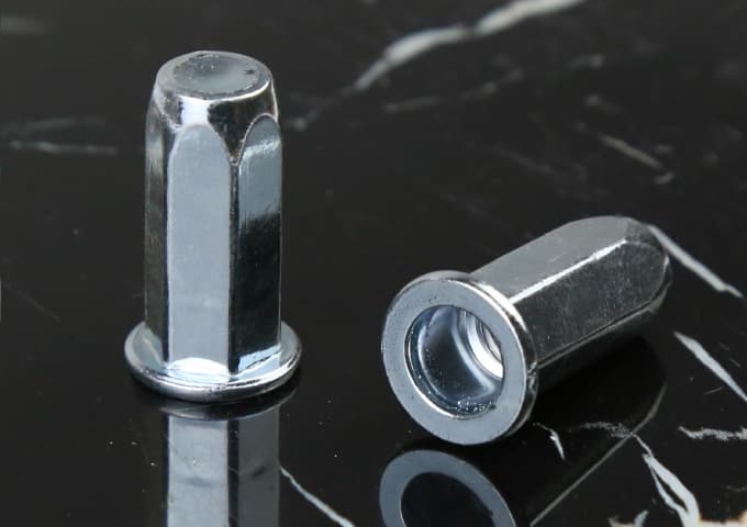 Flat Head Full Hex Body Closed End