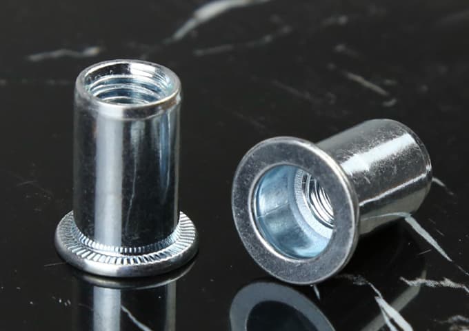 Aluminum Flat Head Round Body Plain