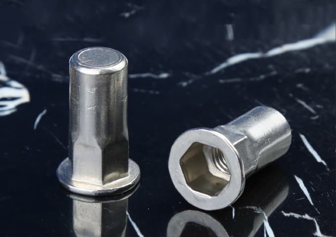 Stainless Steel Flat Head Inner-Hex Body Closed End